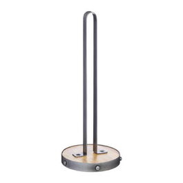 Industrial Kitchen Mango Wood Towel Holder