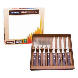 Tramontina Churrasco 8 Piece BBQ Steak Knife & Fork Set