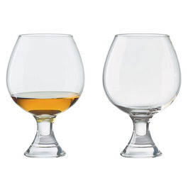 Anton Studios Design Manhattan Set of 2 Brandy Glasses