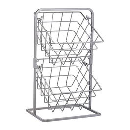 Industrial Kitchen 2 Tier Storage Baskets