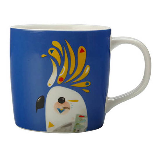 Maxwell & Williams Pete Cromer 375ml Mug Cockatoo Gift Boxed