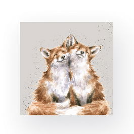 Wrendale Designs Pack of 20 Lunch Size 'Contentment' Foxes Napkins