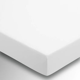 Helena Springfield Plain Dye Fitted Sheet 36cm Deep Double White