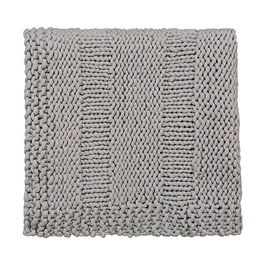 Katie Piper Reset Chunky Throw 130 x 150cm Silver