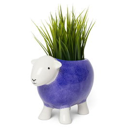 Herdy Stoneware Planter Purple