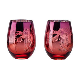 Artland Set of 2 Bloom Stemless Tumblers