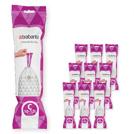 Brabantia PerfectFit Bags C 10-12 litre Multipack of 200 bags