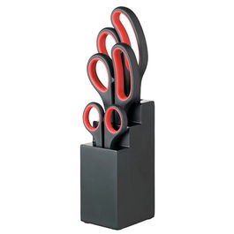 KitchenCraft 3 Piece Scissor Set and Block