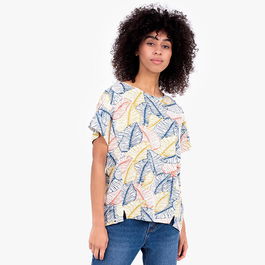 Brakeburn Tropical Leaf T-Shirt