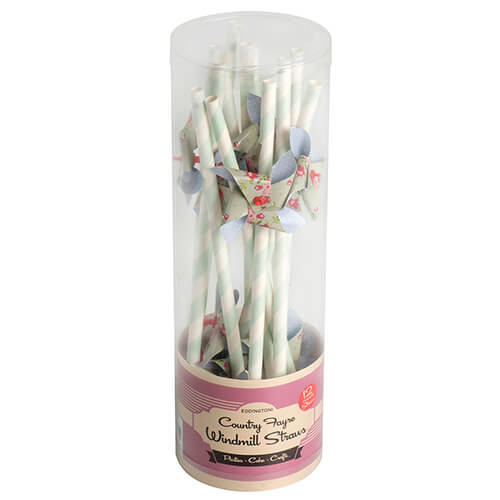 Eddingtons Country Fayre Windmill Straws 12 Pack