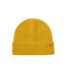 Joules Antique Gold Shinebright Ribbed Hat