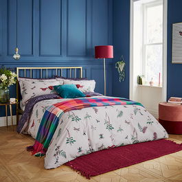 Joules Midnight Beasts Duvet Cover Set Double Multi