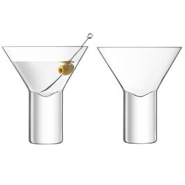 LSA Vodka Cocktail Glass 240ml Set Of 2