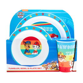 Paw Patrol Rescue 3 Piece Tableware Set
