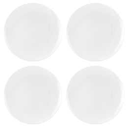 Royal Worcester Serendipity White Set of 4 Coupe Plates 20cm
