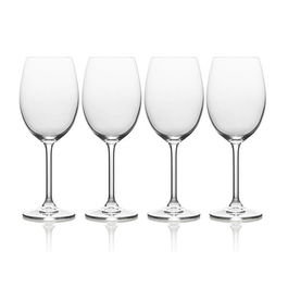 Mikasa Julie Set Of 4 16.5oz White Wine Glasses