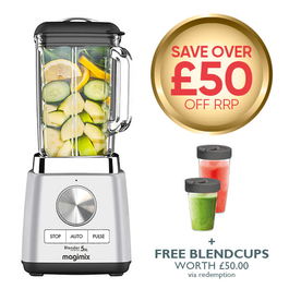 Magimix Satin Blender Power 5XL With FREE Gift