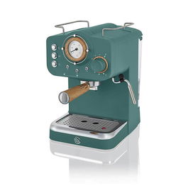 Swan Nordic Pine Green Pump Espresso Coffee Machine