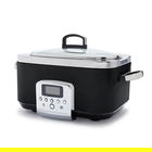 GreenPan Non-Stick Slow Cooker 6L Black
