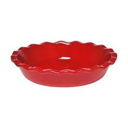 Emile Henry Burgundy Pie Dish 26cm