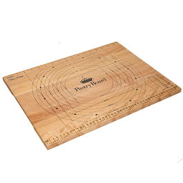 KitchenCraft Wooden Pastry Board with Measures