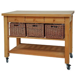 Eddingtons Lambourn Three Drawer Kitchen Trolley