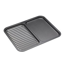 MasterClass Divided Ridged Baking Tray 39cm x 31cm