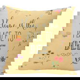English Tableware Company Bee Happy Cushion