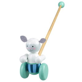 Orange Tree Toys Sheep Push Along Wooden Toy