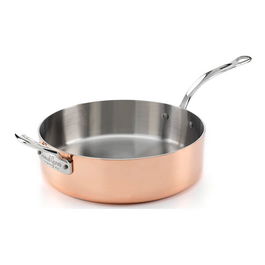 Samuel Groves Copper Induction 26cm Saute Pan with Lid