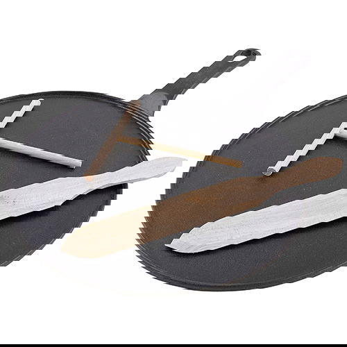 Chasseur Cast Iron Matt Black 30cm Crepe Pan