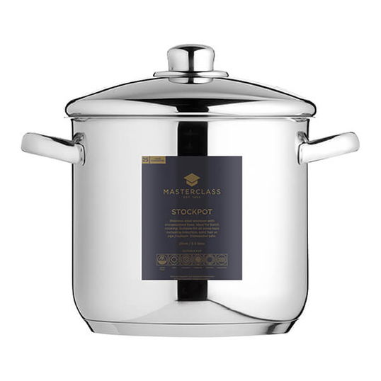 Master Class 22cm Stainless Steel 7.0 Litre Stockpot
