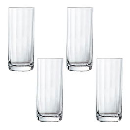 Artisan Street Ripple Highball Glasses Set of 4
