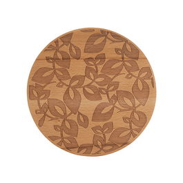 Catherine Lansfield Inga Wooden Round Trivet