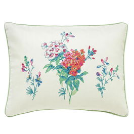 Sanderson Options Sweet Williams 30x40cm Cushion Peacock