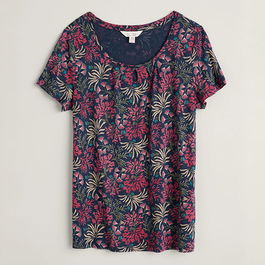 Seasalt Appletree Top Sea Forest Maritime Size 16