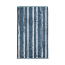 Sanderson Options Brecon Stripe Bath Towel Midnight